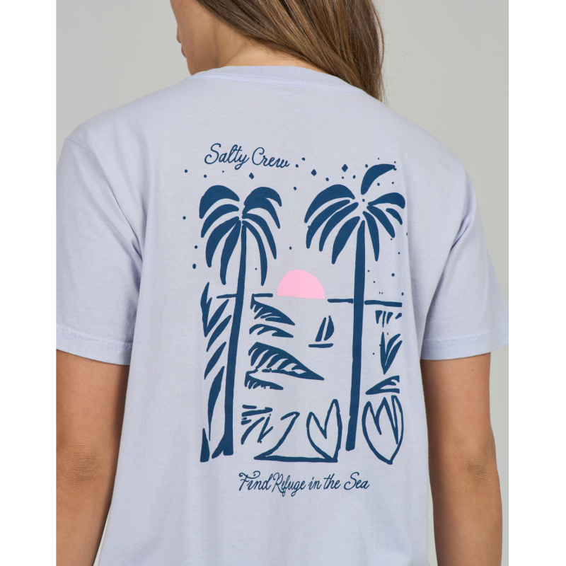 Salty Crew Geo Palm B.F. Tee - T-shirt - Women's | Hardloop