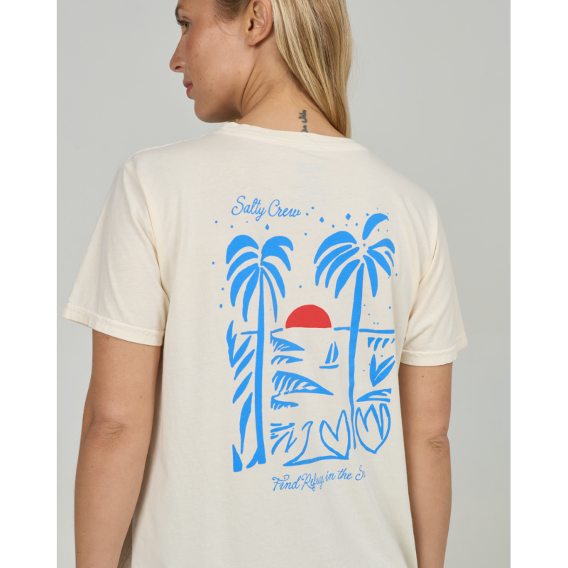 Salty Crew Geo Palm B.F. Tee - T-shirt - Women's | Hardloop
