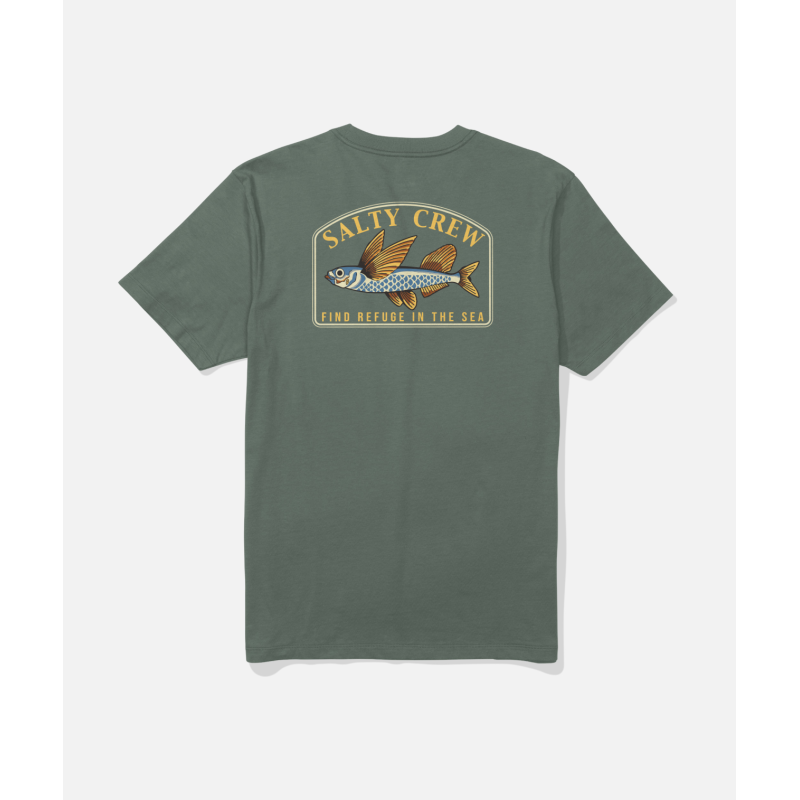 Salty Crew Fly Home Ss Tee - T-shirt - Men's | Hardloop