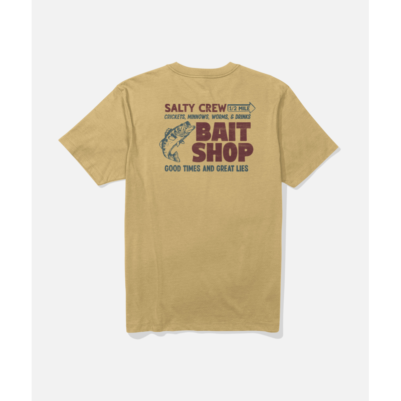 Salty Crew Bait Shop Ss Tee - T-shirt - Men's | Hardloop
