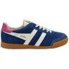 Deep Blue / Off White / Shocking Pink