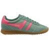 Green Mist / Fluro Pink