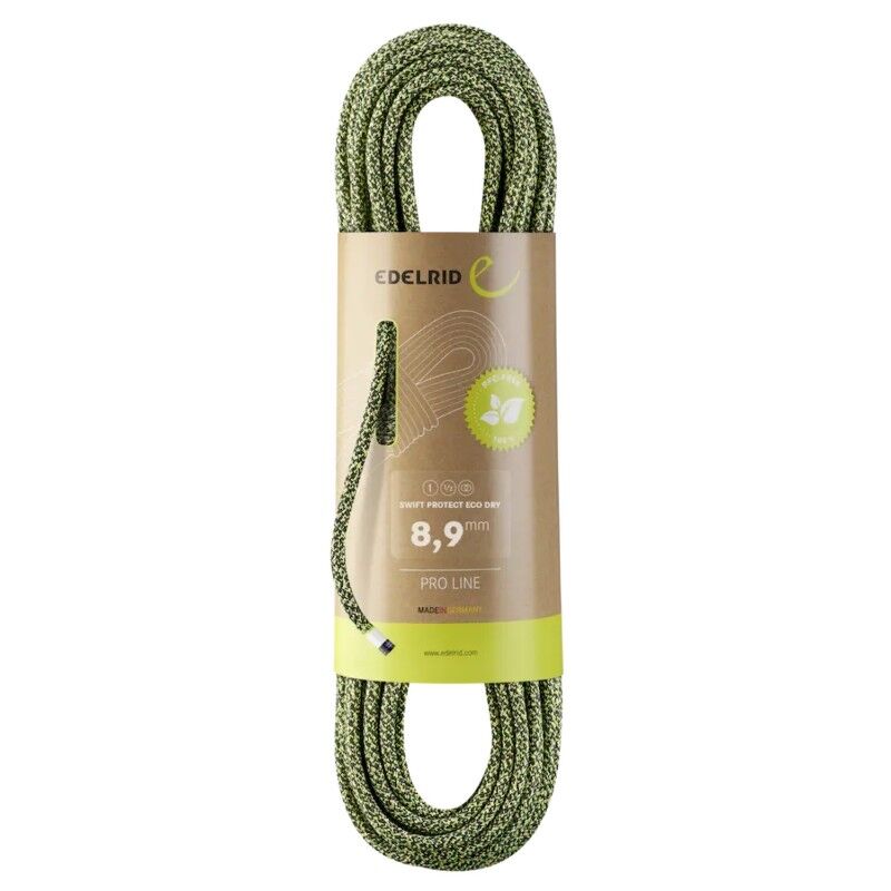 Edelrid Swift Protect Eco Dry 8,9mm - Multi-norm touw | Hardloop