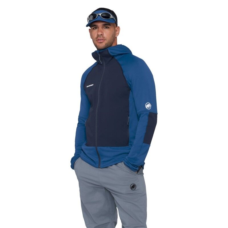 Mammut Massone ML Hooded Jacket - Fleecetröjor - Herr | Hardloop