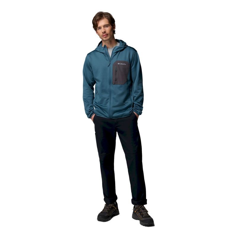 Columbia Tall Heights Hooded Grid Fleece Full Zip - Polaire homme | Hardloop