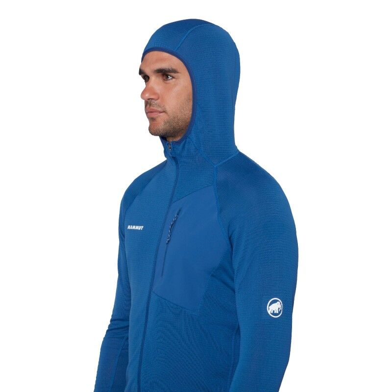 Mammut Aenergy Light ML Hooded Jacket - Fleecejacke - Herren | Hardloop