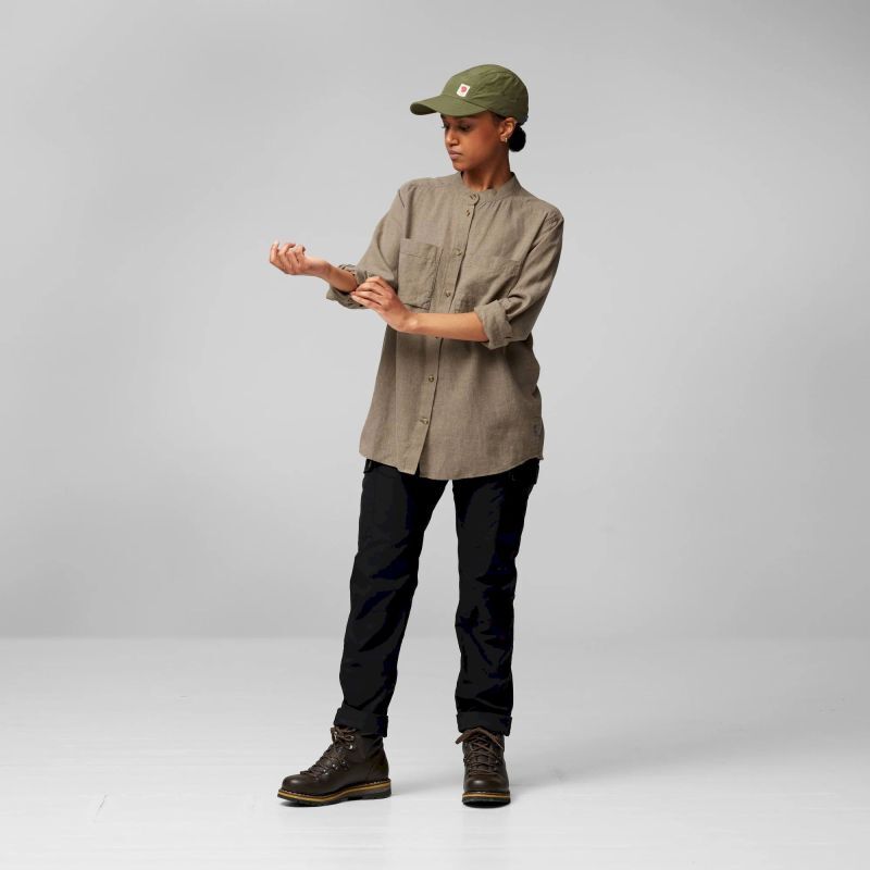 Fjällräven Övik Hemp Shirt LS - Hemd - Damen | Hardloop
