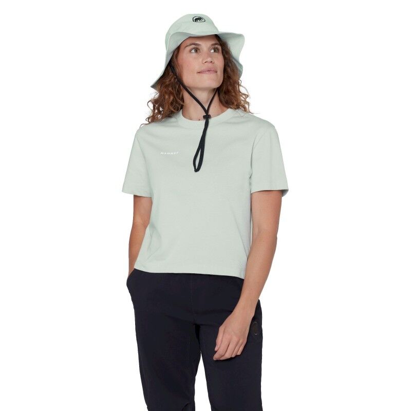Mammut Base Cropped T-Shirt Mini Logo - T-shirt femme | Hardloop