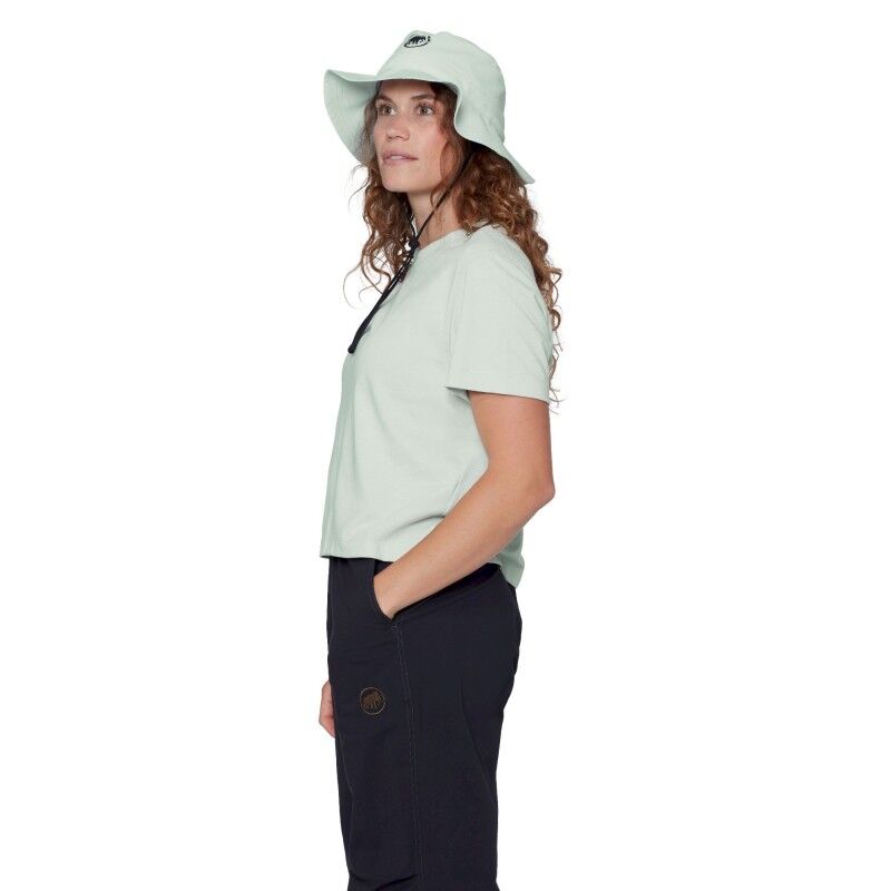 Mammut Base Cropped T-Shirt Mini Logo - T-shirt femme | Hardloop