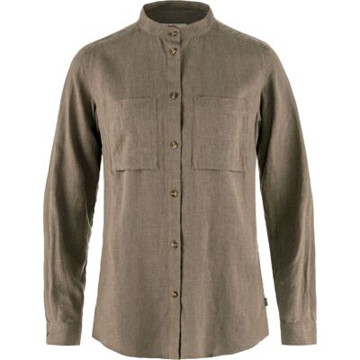 Övik Hemp Shirt LS - Hemd - Damen