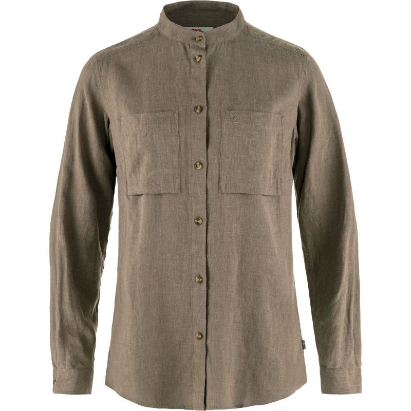 Övik Hemp Shirt LS - Skjorte - Damer