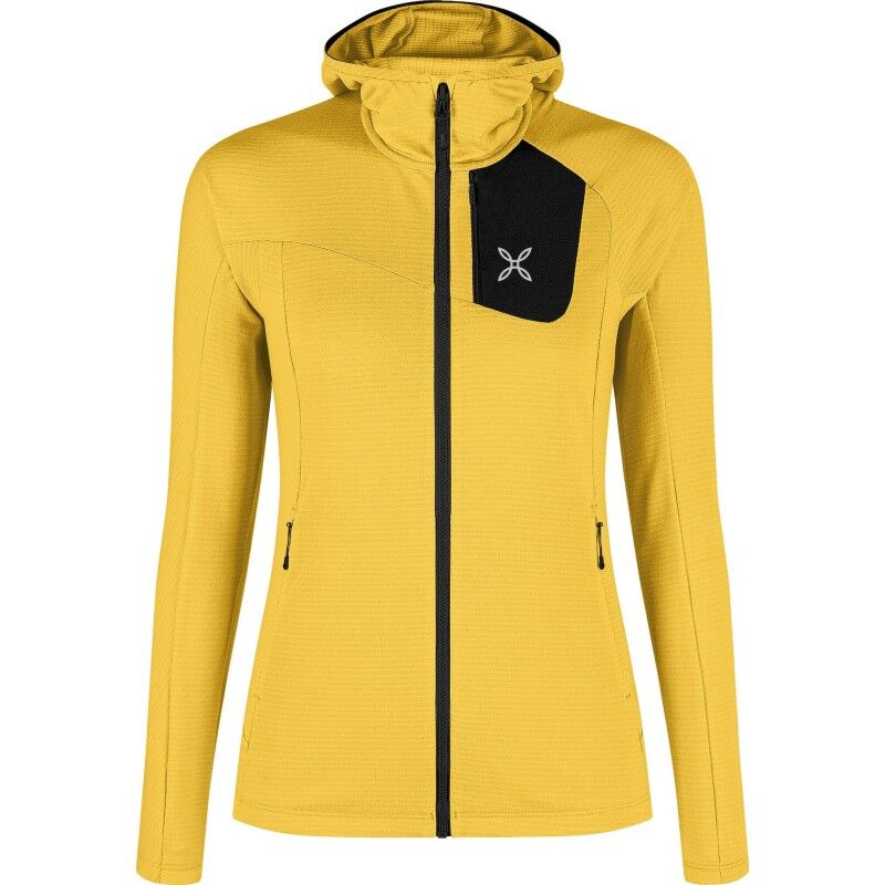 Vertigo Power Grid Hooded Maglia - Fleece jacket - Women's