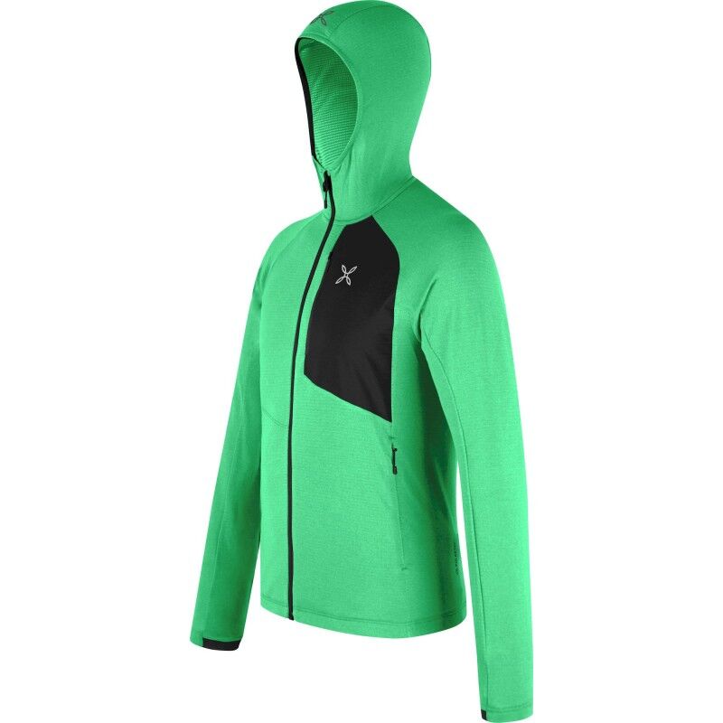 Montura Vertigo Power Grid Hooded Maglia - Fleecejakke - Herrer | Hardloop