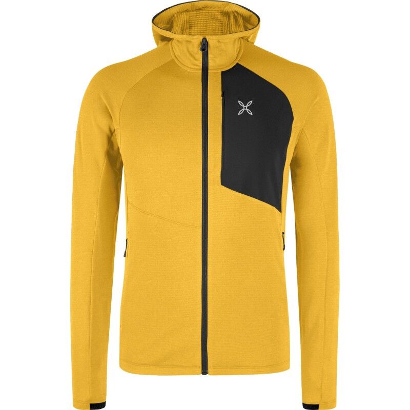 Vertigo Power Grid Hooded Maglia - Pánská fleesová mikina
