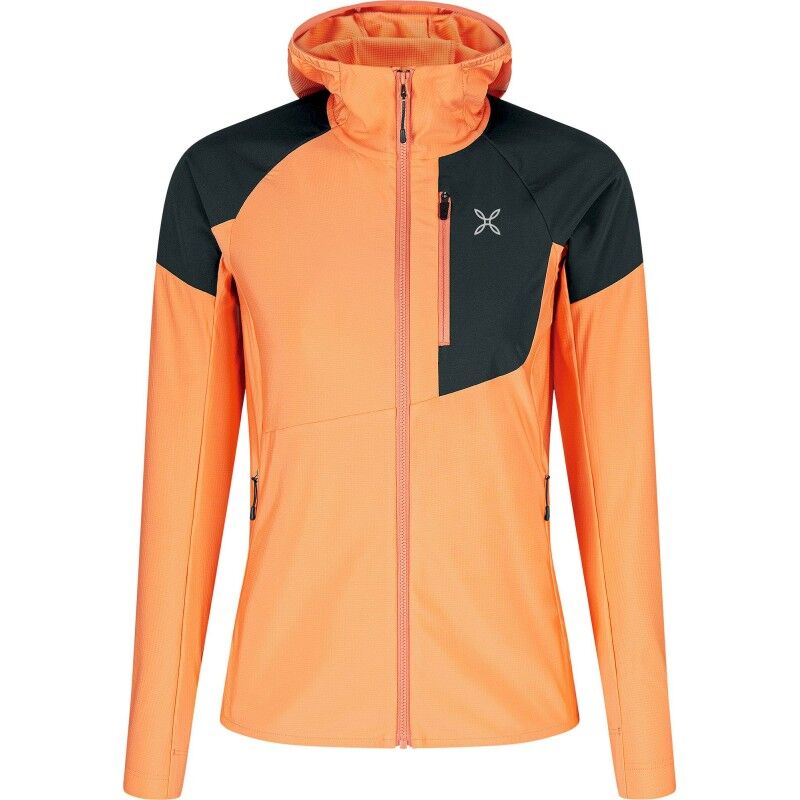 Spitze Hooded Maglia - Polar mulher