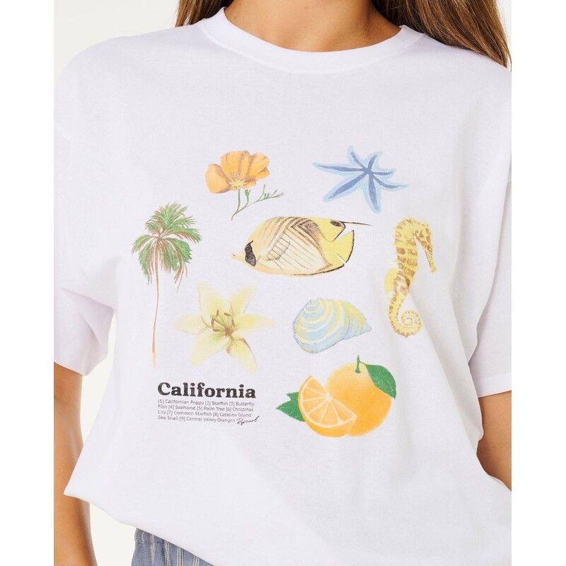 Rip Curl Poolside Heritage Tee - T-Shirt - Damen | Hardloop