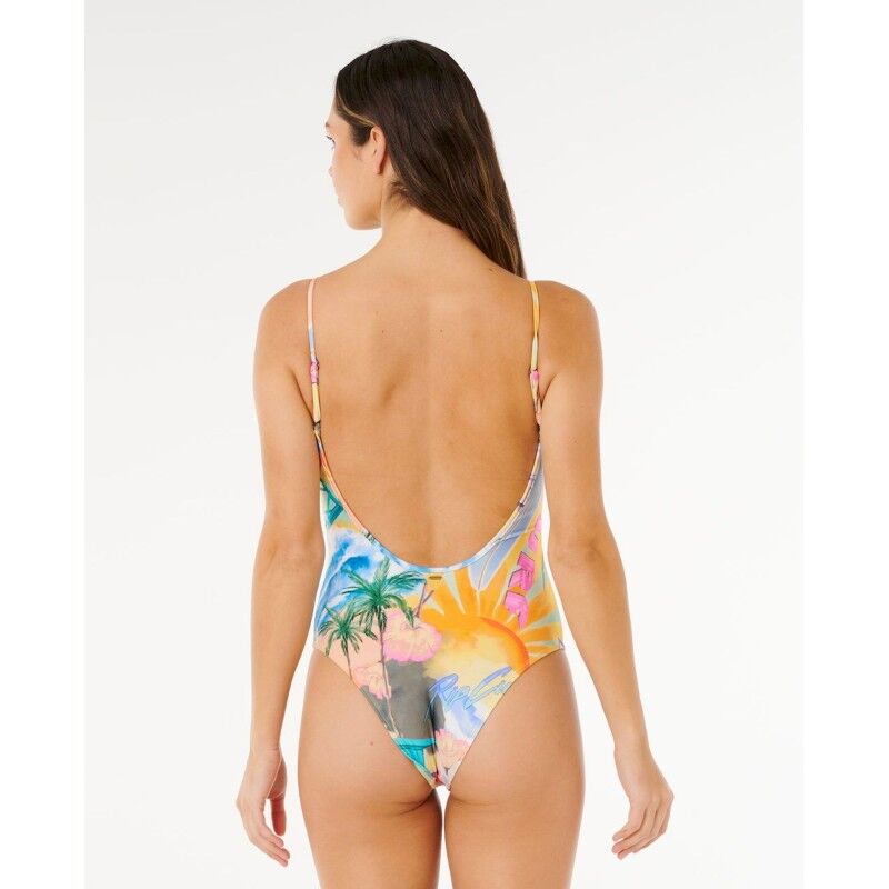 Rip Curl Hotel Malibu Cheeky One Piece - Women's One Piece Swimsuit | Hardloop