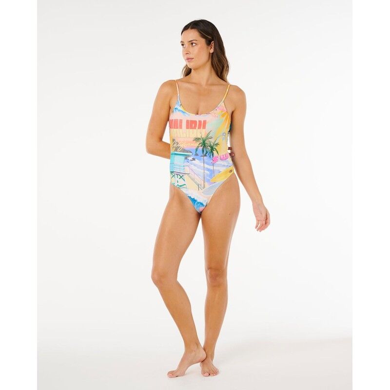 Rip Curl Hotel Malibu Cheeky One Piece - Women's One Piece Swimsuit | Hardloop