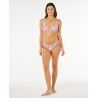 Rip Curl Malibu Cove Revo Deep V Top - Haut de bikini femme | Hardloop