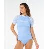 Rip Curl Pacific Coast Upf Ss Rashvest - Camiseta Anti UV mulher | Hardloop