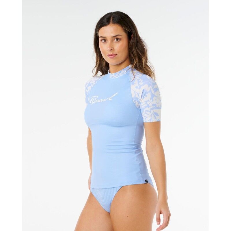 Rip Curl Pacific Coast Upf Ss Rashvest - Camiseta Anti UV mulher | Hardloop