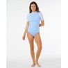 Rip Curl Pacific Coast Upf Ss Rashvest - Camiseta Anti UV mulher | Hardloop