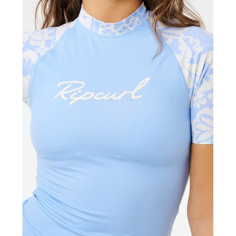 Rip Curl Pacific Coast Upf Ss Rashvest - Camiseta Anti UV mulher | Hardloop