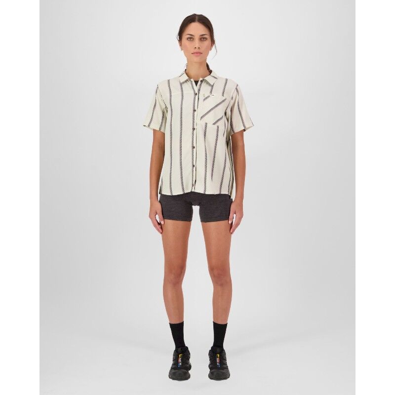 Mons Royale AT Merino Short Sleeve Shirt - Chemise en laine mérinos femme | Hardloop