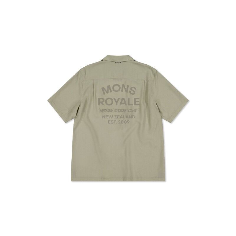 Mons Royale Breezer Merino Short Sleeve Shirt - Camisola BTT homem | Hardloop