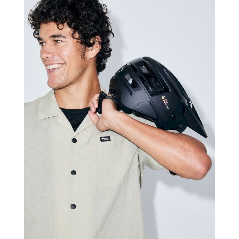 Mons Royale Breezer Merino Short Sleeve Shirt - Pyöräilypusero - Miehet | Hardloop