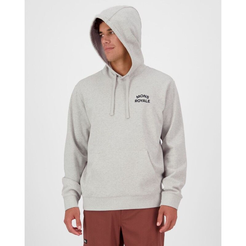 Mons Royale Inversion Merino Hoodie - Merino sweatere - Herrer | Hardloop