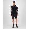 Mons Royale Temple Merino Long Sleeve Hood - Merino Fleecejacke - Herren | Hardloop