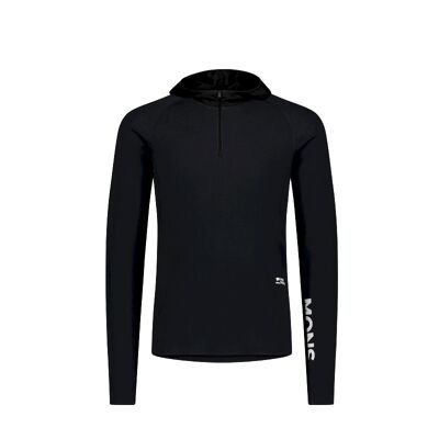 Temple Merino Long Sleeve Hood - Pánská fleesová mikina