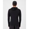 Mons Royale Temple Merino Long Sleeve Hood - Merino Fleecejakke - Herrer | Hardloop
