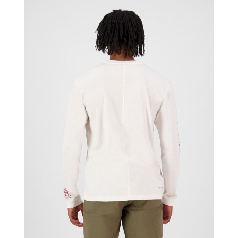 Mons Royale Yonder Merino Organic Cotton Long Sleeve - T-shirt en laine mérinos homme | Hardloop
