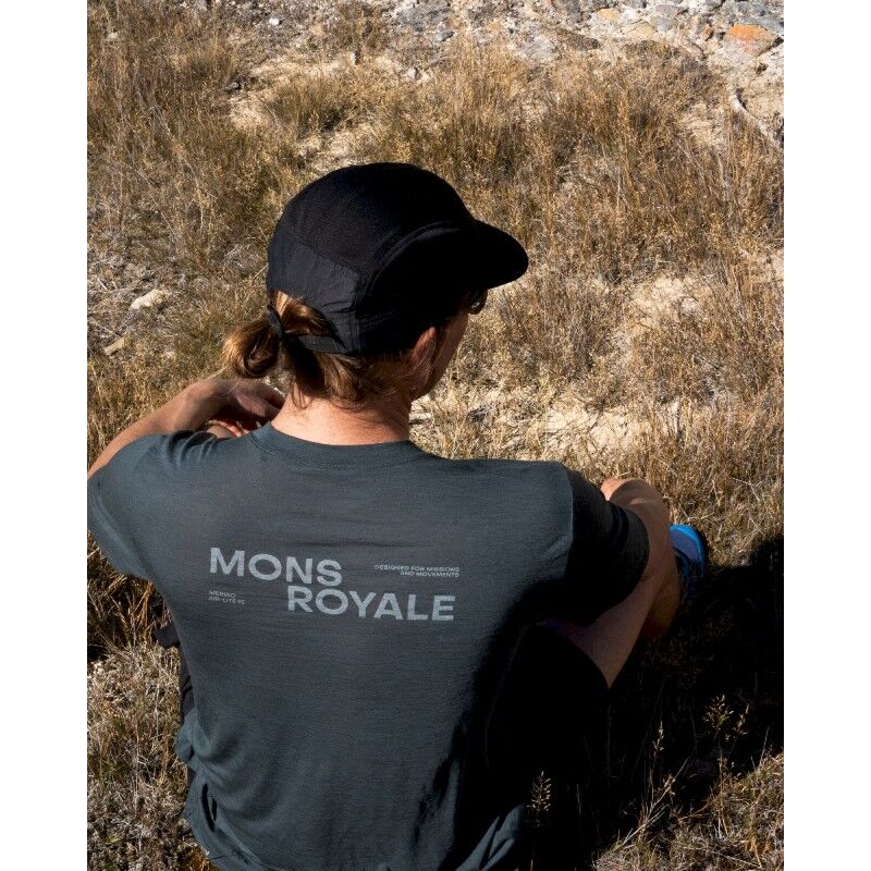 Mons Royale Aero Ultralight Merino T-Shirt - T-shirt en laine mérinos homme | Hardloop