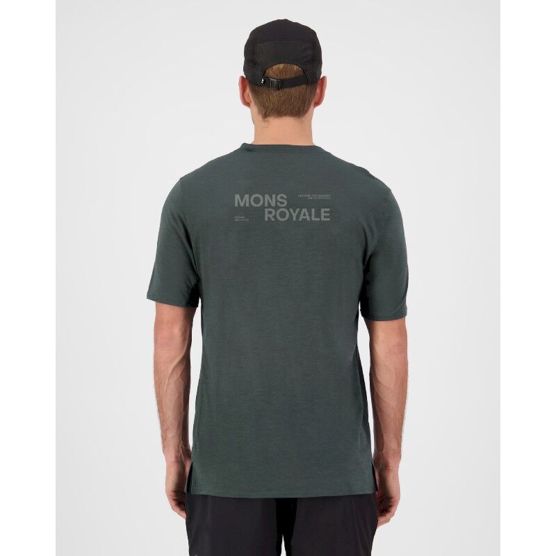 Mons Royale Aero Ultralight Merino T-Shirt - Koszulka z wełny Merino® męska | Hardloop