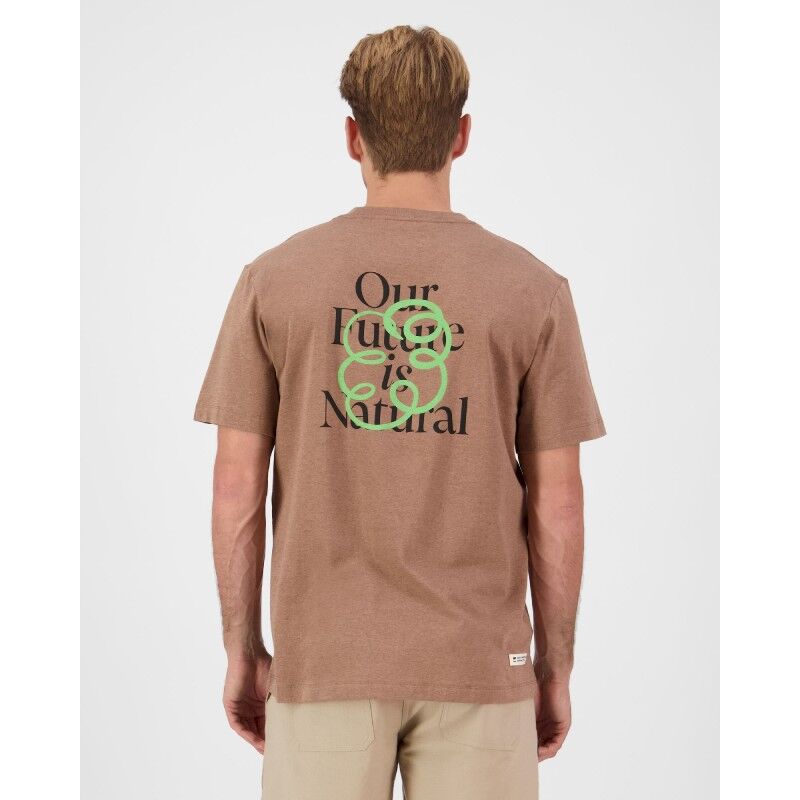 Mons Royale Yonder Merino Organic Cotton T-Shirt - Camiseta de merino - Hombre | Hardloop