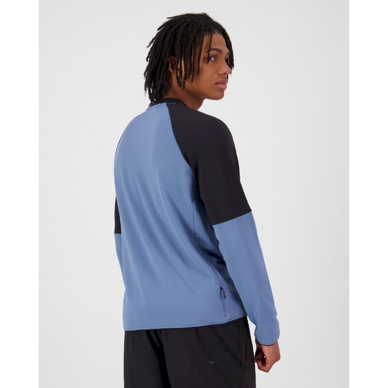 Mons Royale Quad Merino Fleece Pullover - Överdragströjor merinoull - Herr | Hardloop