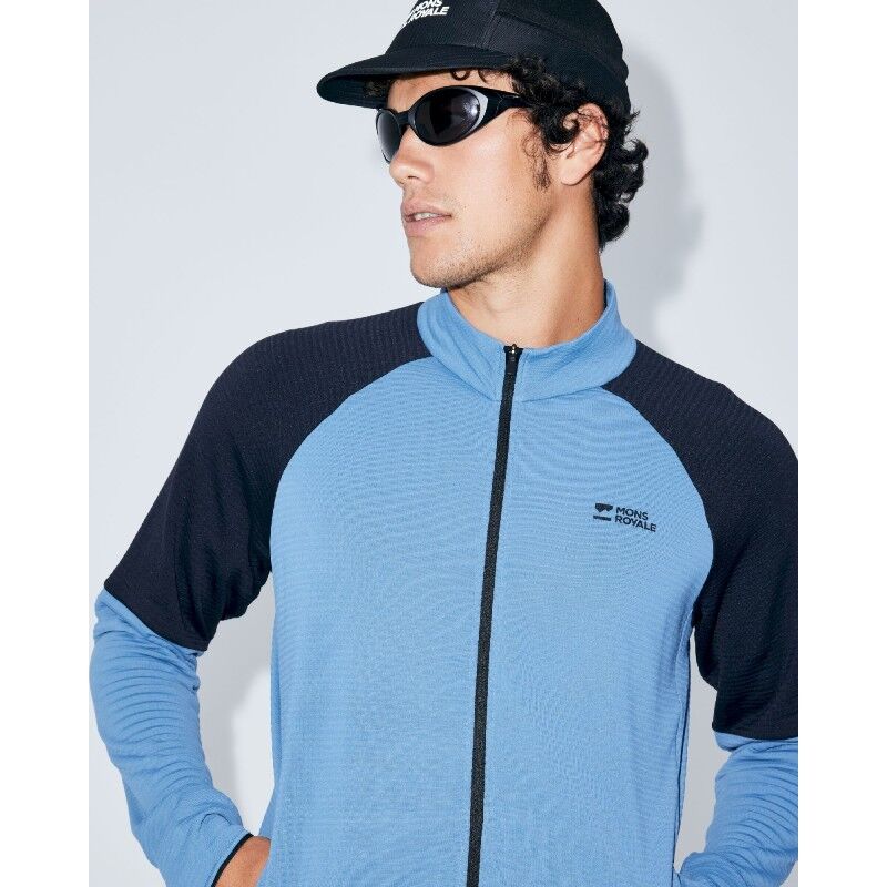 Mons Royale Quad Merino Fleece Jacket - Merinojacke - Herren | Hardloop