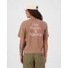 Mons Royale Yonder Merino Organic Cotton T-Shirt - Merinoshirt - Dames | Hardloop