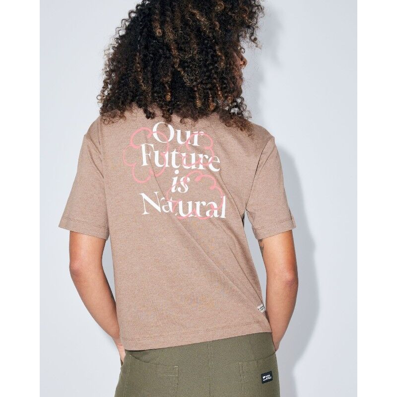 Mons Royale Yonder Merino Organic Cotton T-Shirt - Merinoshirt - Damen | Hardloop