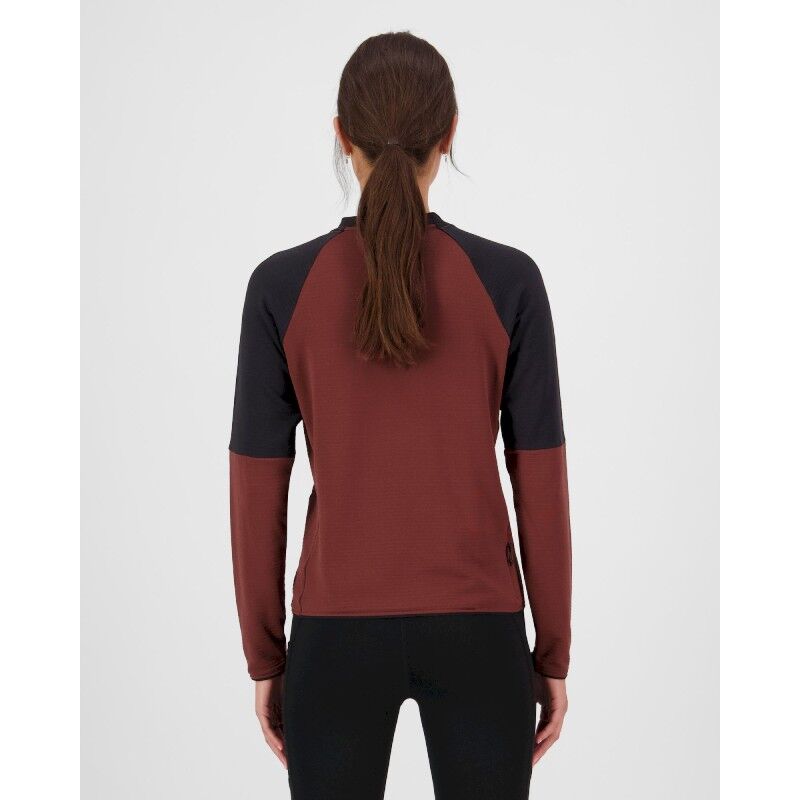 Mons Royale Quad Merino Fleece Pullover - Merino hoodie - Women's | Hardloop