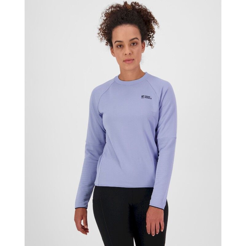 Quad Merino Fleece Pullover - Merino hoodie - Women's