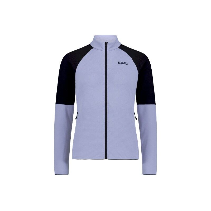 Mons Royale Quad Merino Fleece Jacket - Merinovest - Dames | Hardloop