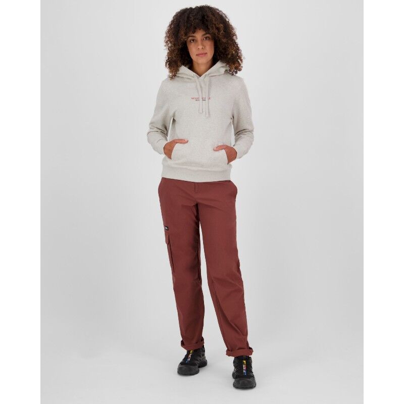 Mons Royale Inversion Merino Hoodie - Merinovillahuppari - Naiset | Hardloop