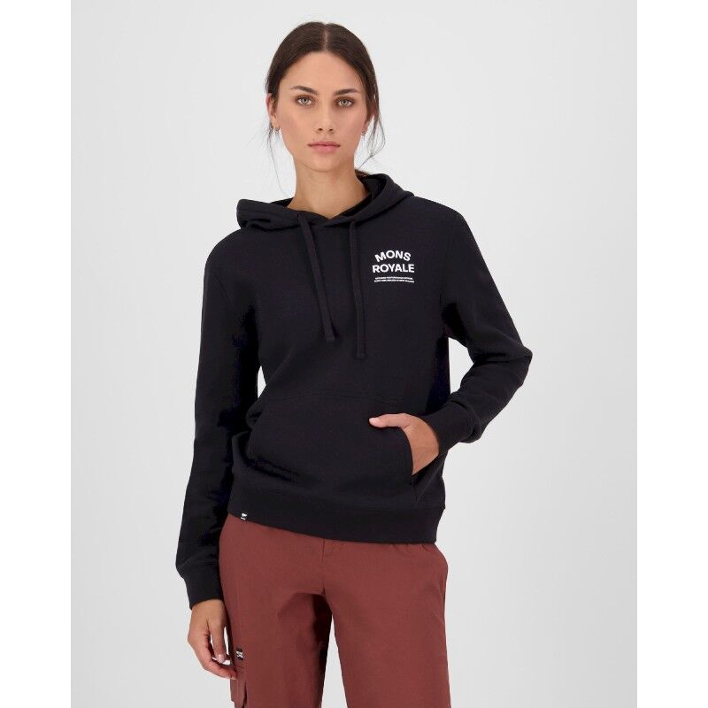 Inversion Merino Hoodie - Felpa di merino con cappuccio - Donna