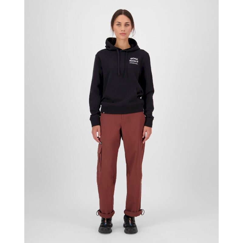Mons Royale Inversion Merino Hoodie - Sweatshirt en laine mérinos femme | Hardloop