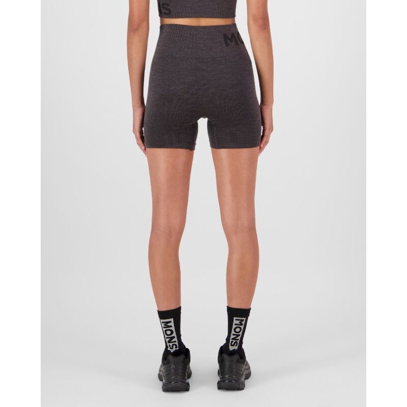 Mons Royale Solace Merino Seamless Shorts - Bokserki damskie | Hardloop