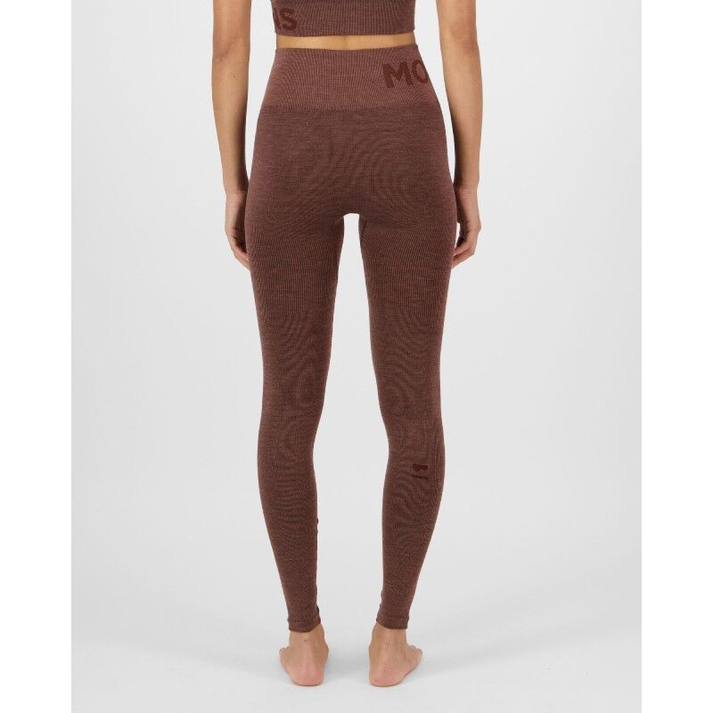 Mons Royale Solace Merino Seamless Legging - Merinould Termostrømpebukser - Damer | Hardloop